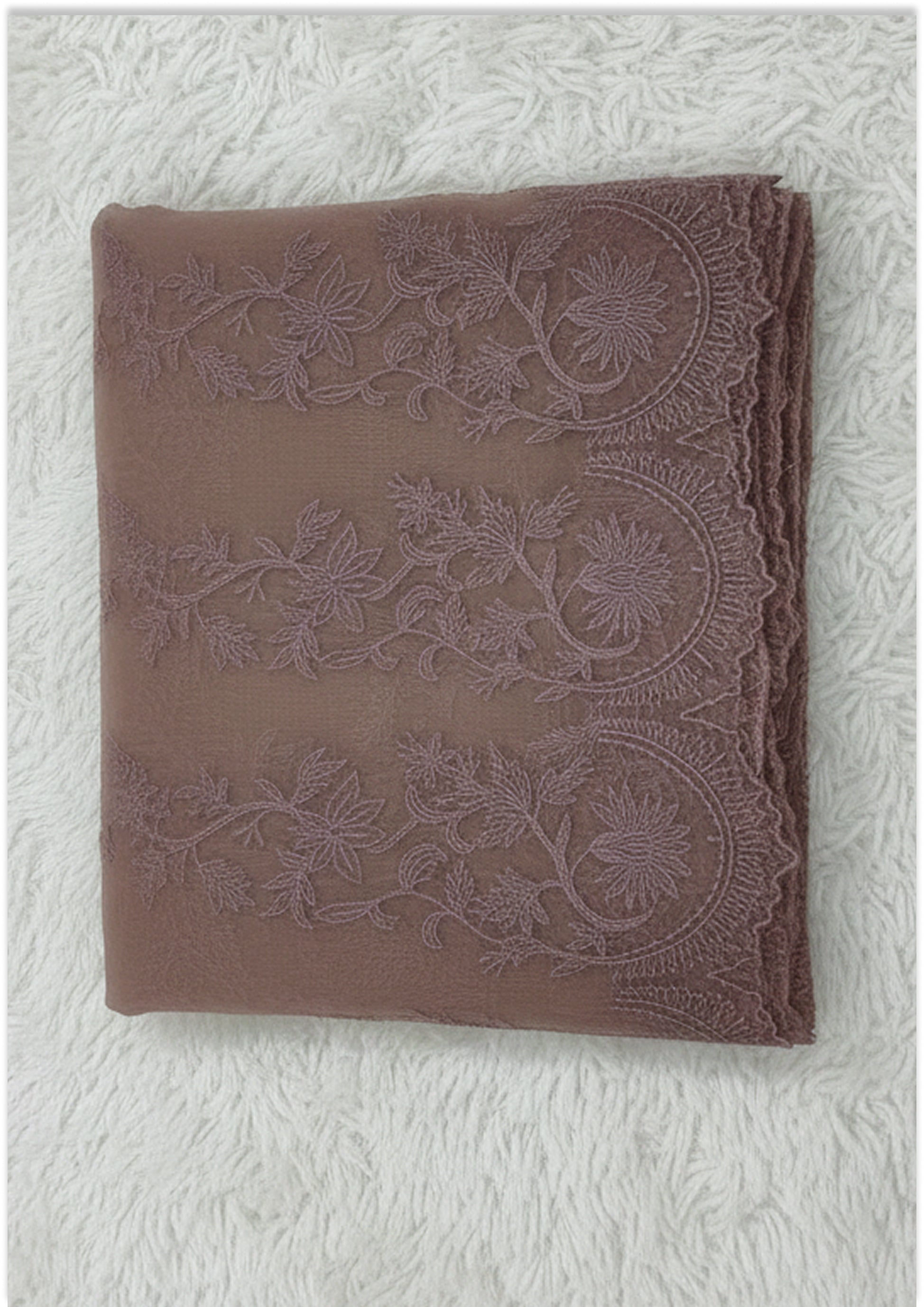Mouse Color Pure Organza Handcrafted Unstitched suit Material