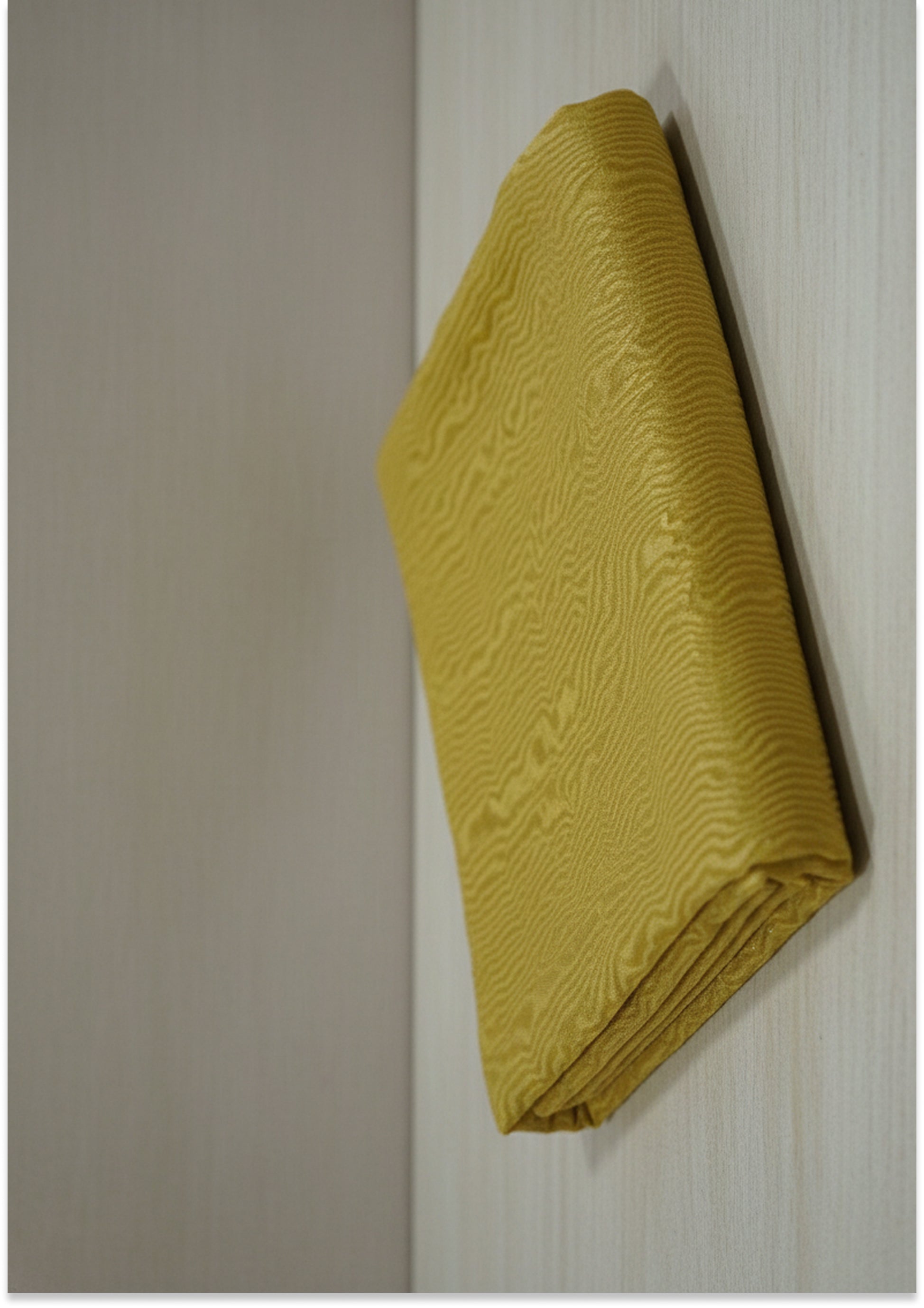 Light Golden Yellow Pure Organza Knot work Unstitched suit Material