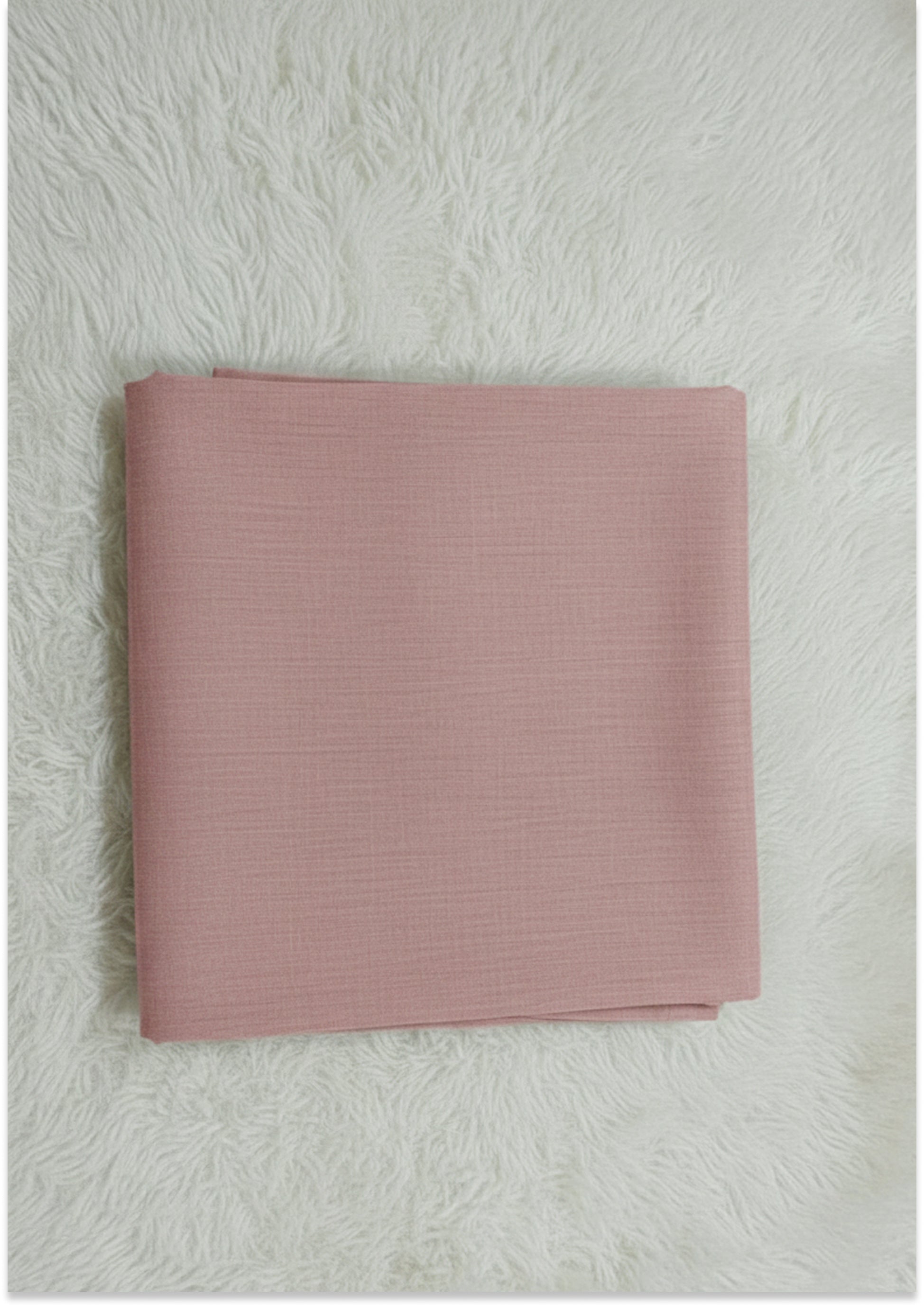 Baby Pink Handcrafted Unstitched Suit Material