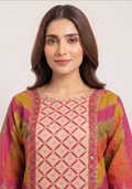 Lahariya Magenta Multi Embroidered 3pc suit set