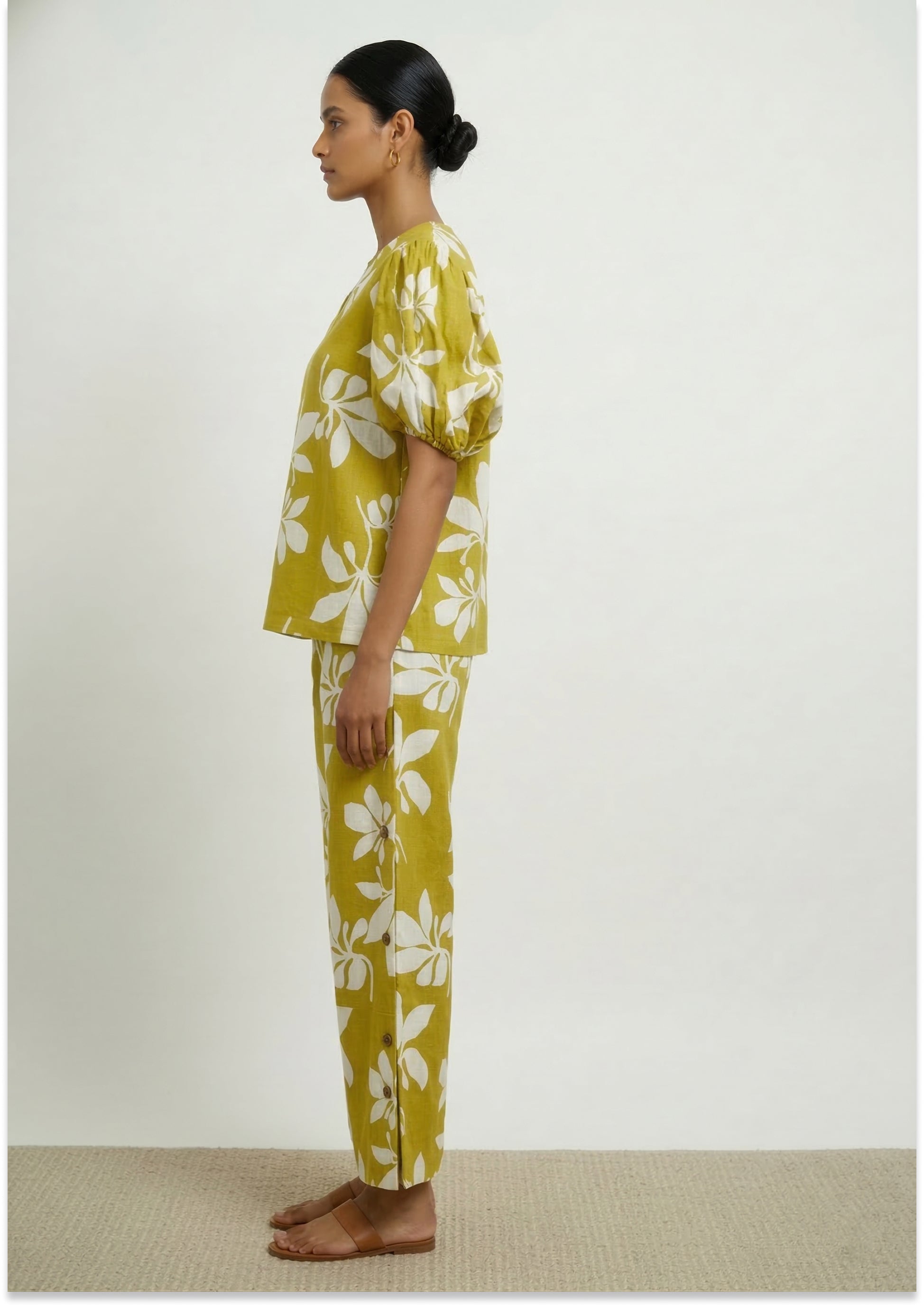 Yellowish Green Co-ord Set