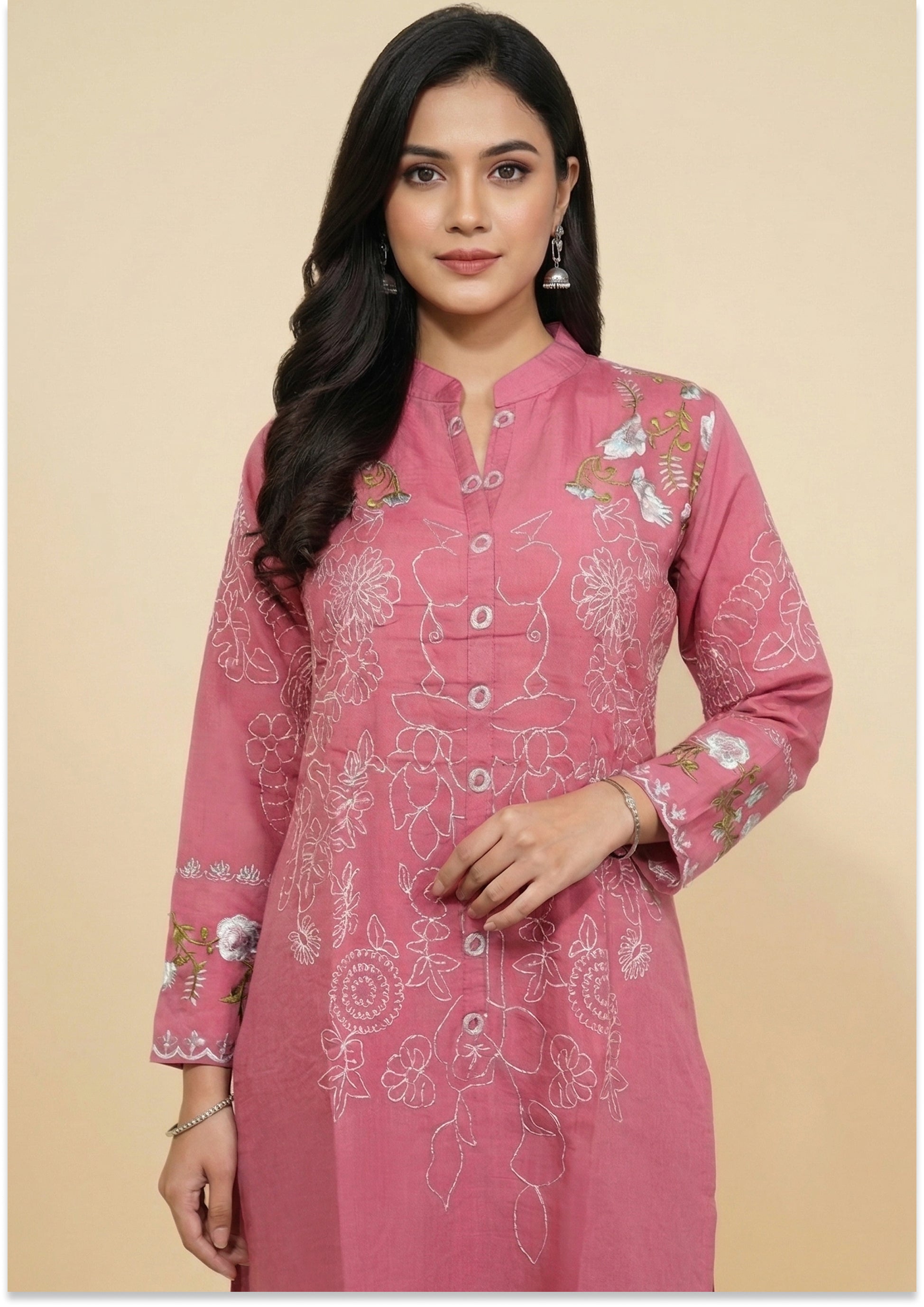 Gajari Crepe Co-ord Set