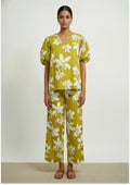 Yellowish Green Co-ord Set