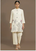 Khadi Cream Handcrafted Co-ord Set